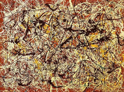Mural on Indian Red Ground Jackson Pollock